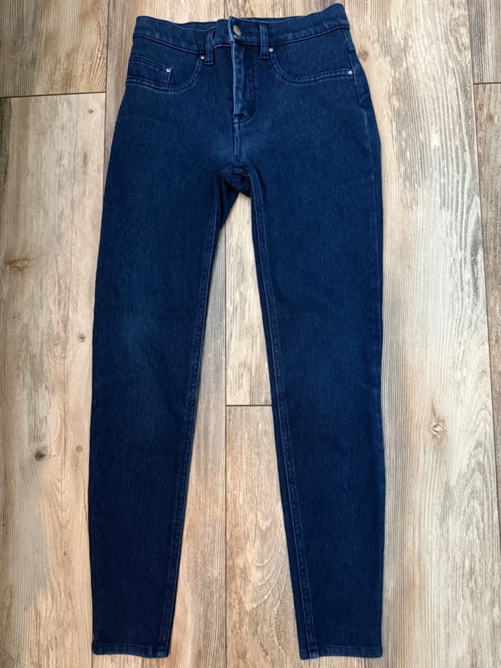 SPANX The Slim X Super Skinny Jeans in Dark Blue 27